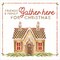 Home Cooked Christmas VI-Gather Here by Tara Reed 12" x 12" Canvas Wall Art